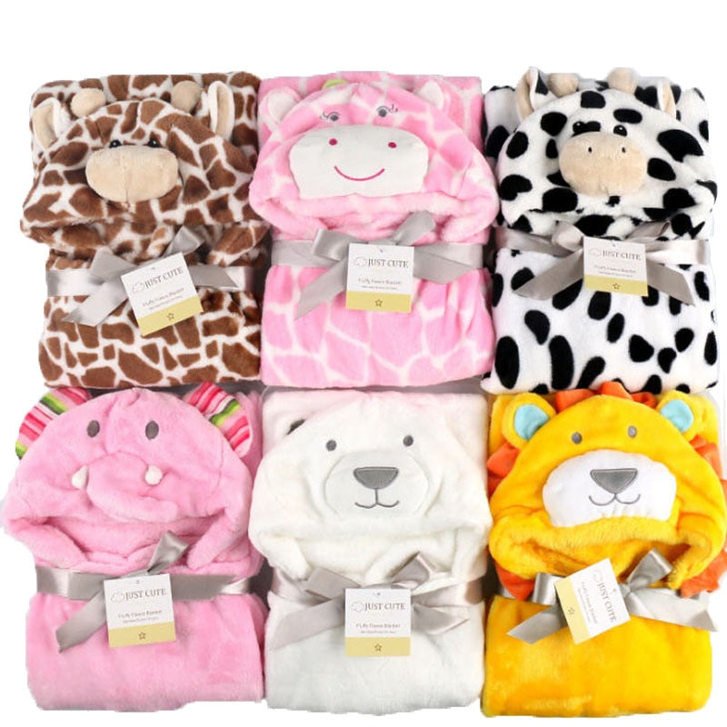 CAPE BLANKET 3D ANIMAL PLAID