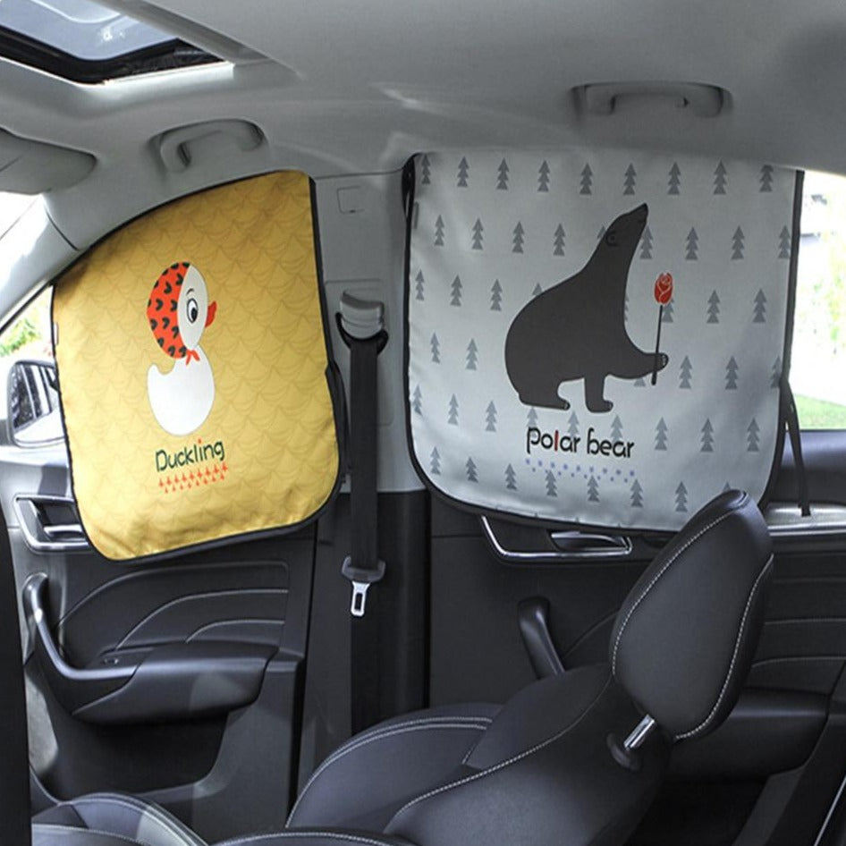 BABY CAR MAGNETIC SUN CURTAIN