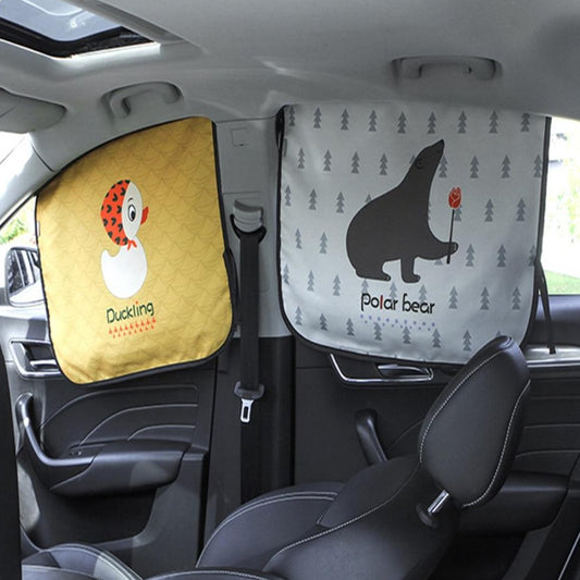 BABY CAR MAGNETIC SUN CURTAIN