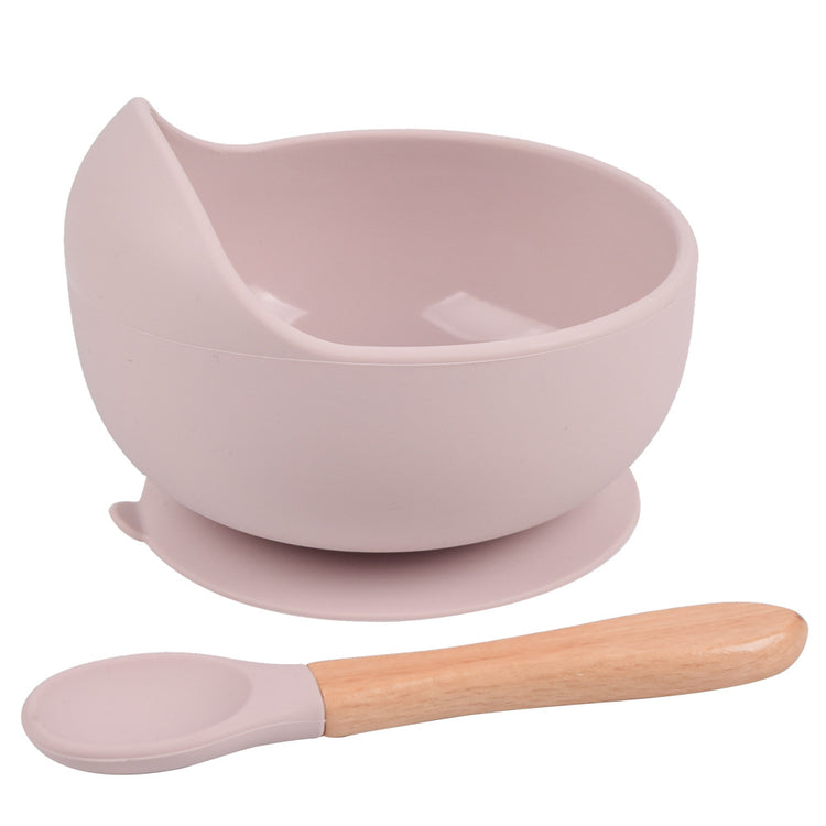 SET REPAS BÉBÉ SILICONE INCASSABLE