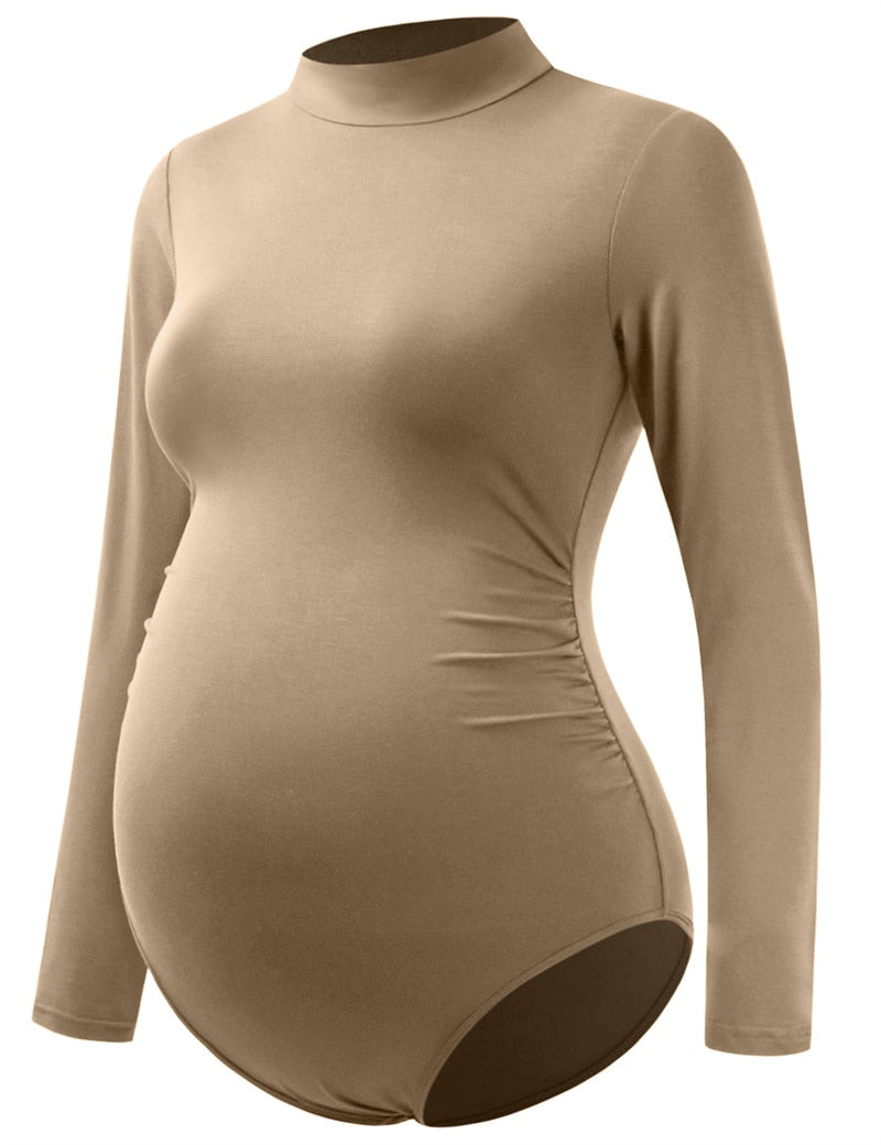 BODY GROSSESSE MATERNITÉ COL MONTANT