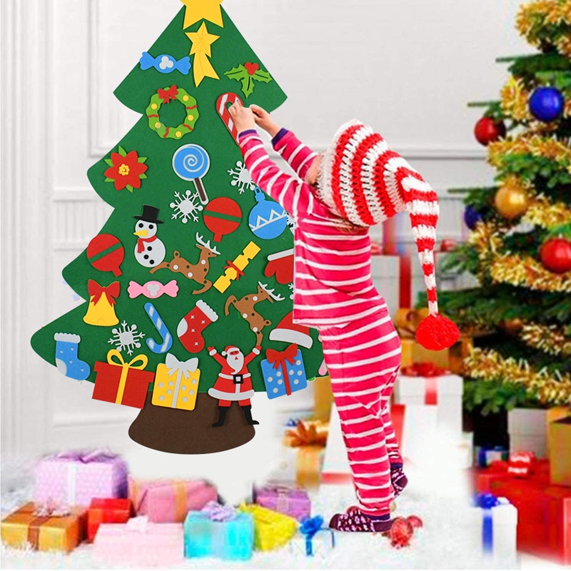 MONTESSORI CHILDREN’S FELT CHRISTMAS TREE