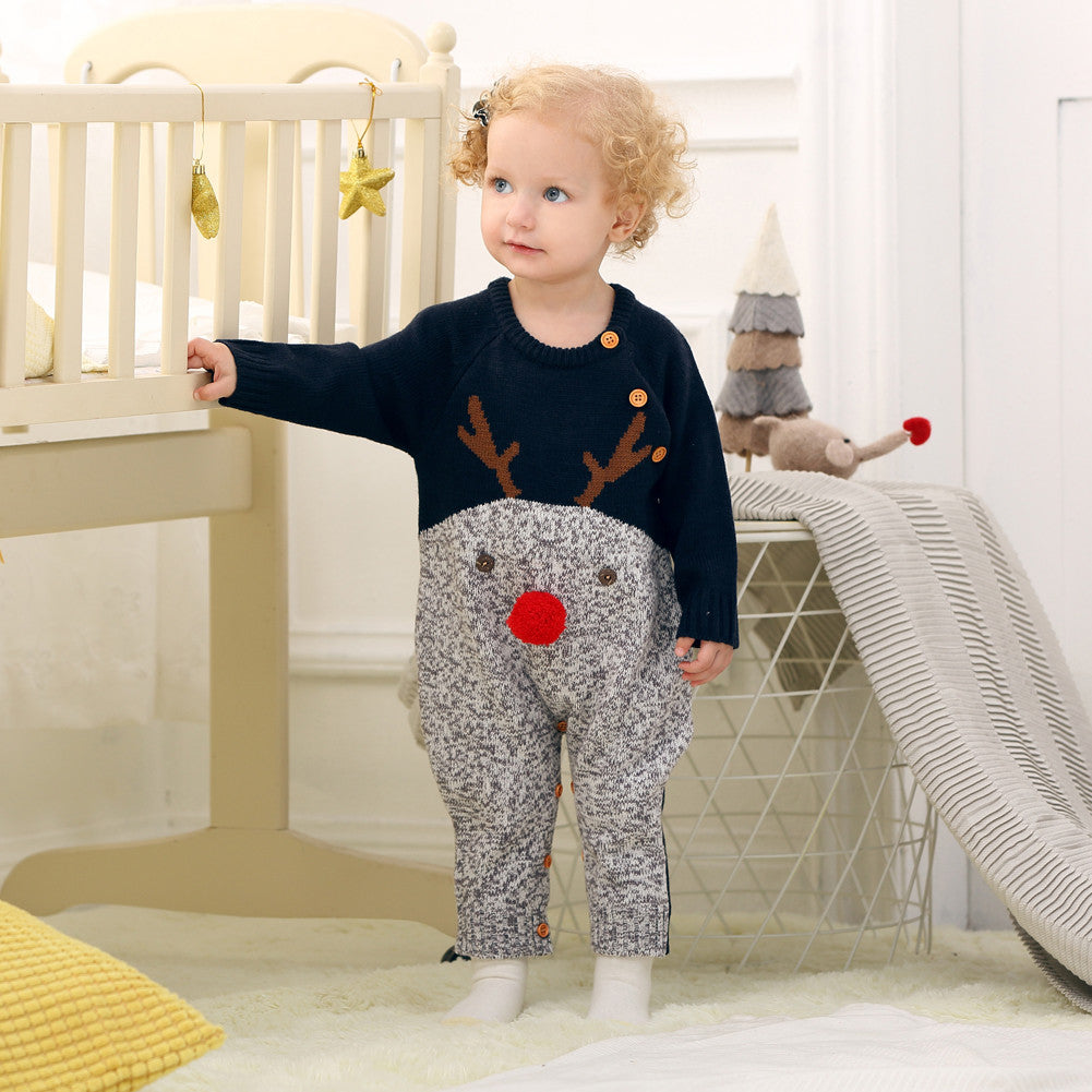BARBOTEUSE COMBINAISON NOËL TRICOT