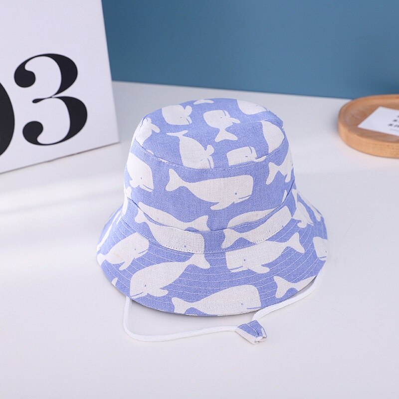PATTERNED COTTON BOB HAT - BABY/CHILDREN