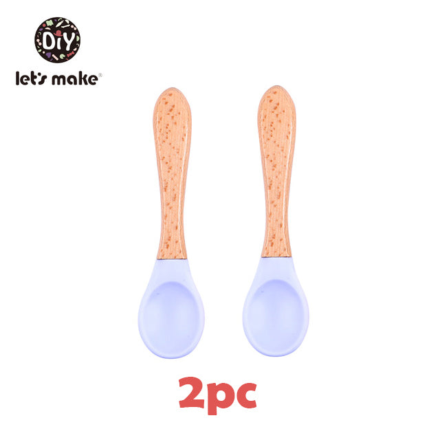 SET REPAS BÉBÉ SILICONE INCASSABLE
