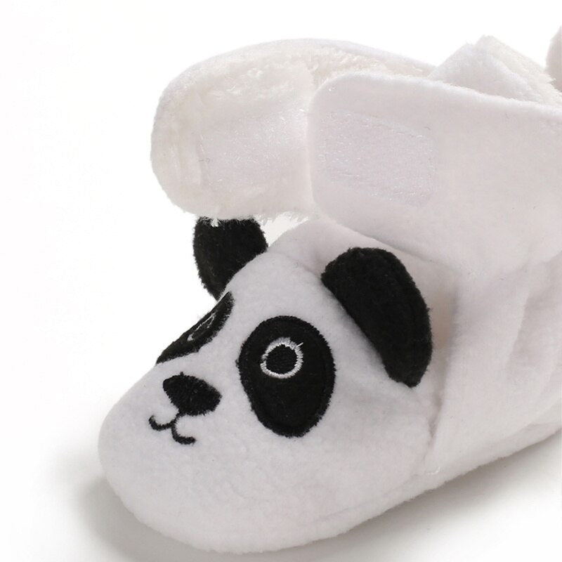 BABY PLUSH ANIMAL SLIPPERS
