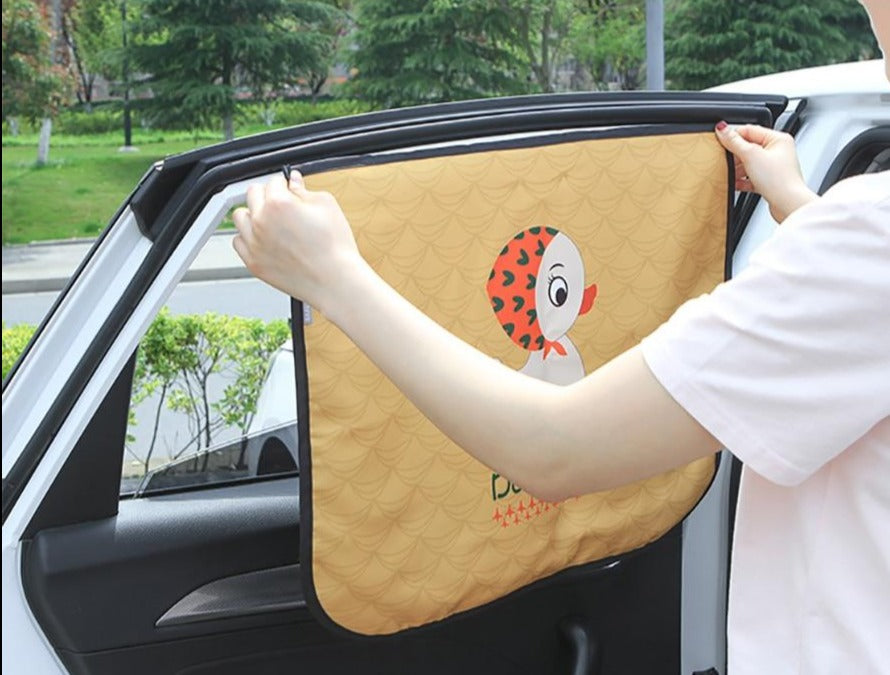 BABY CAR MAGNETIC SUN CURTAIN