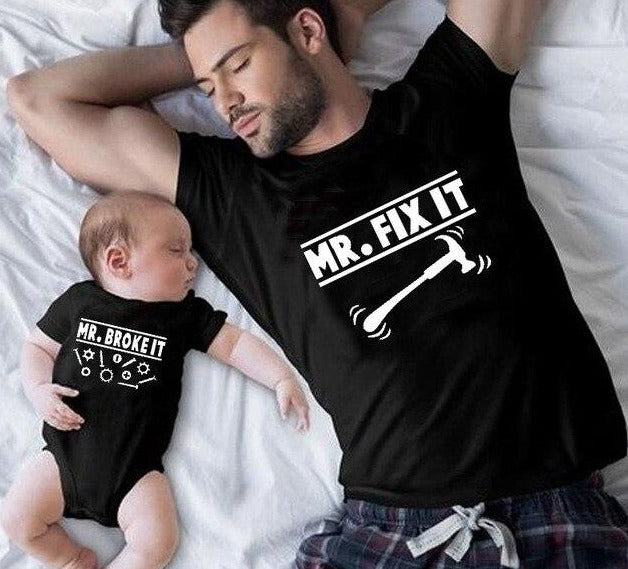 TSHIRT PAPA/ENFANT - À COMPOSER