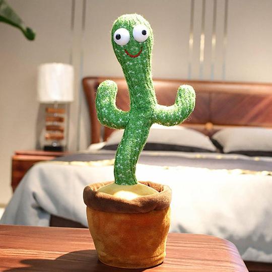 CACTUS PERROQUET INTERACTIF - DANSE ET CHANTE