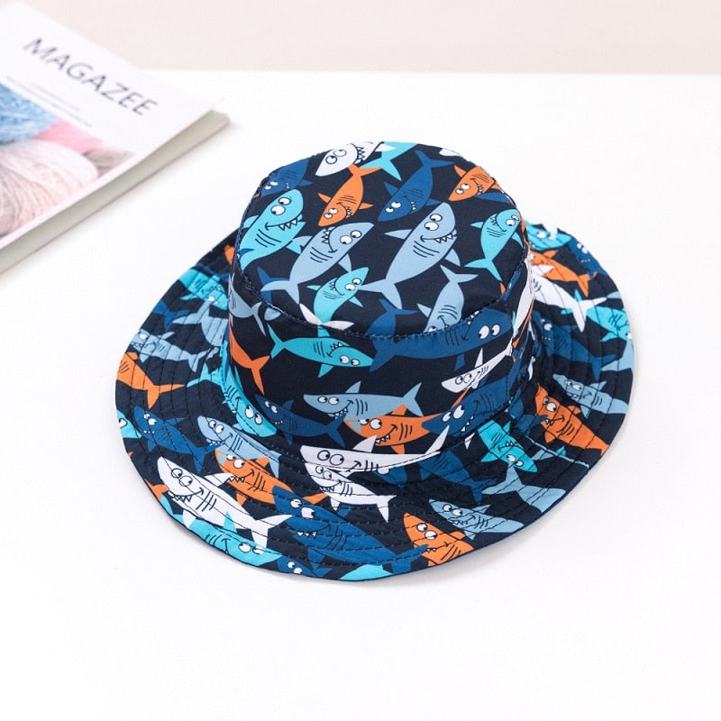 PATTERNED COTTON BOB HAT - BABY/CHILDREN