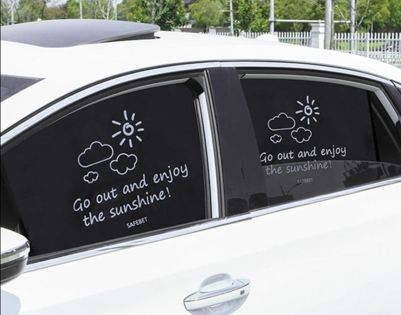 BABY CAR MAGNETIC SUN CURTAIN