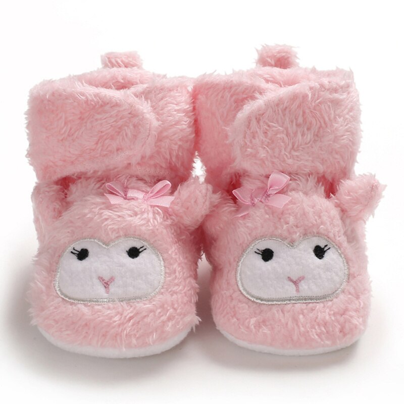 BABY PLUSH ANIMAL SLIPPERS