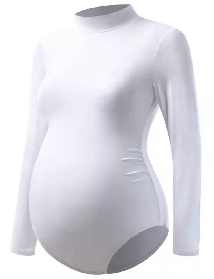 BODY GROSSESSE MATERNITÉ COL MONTANT