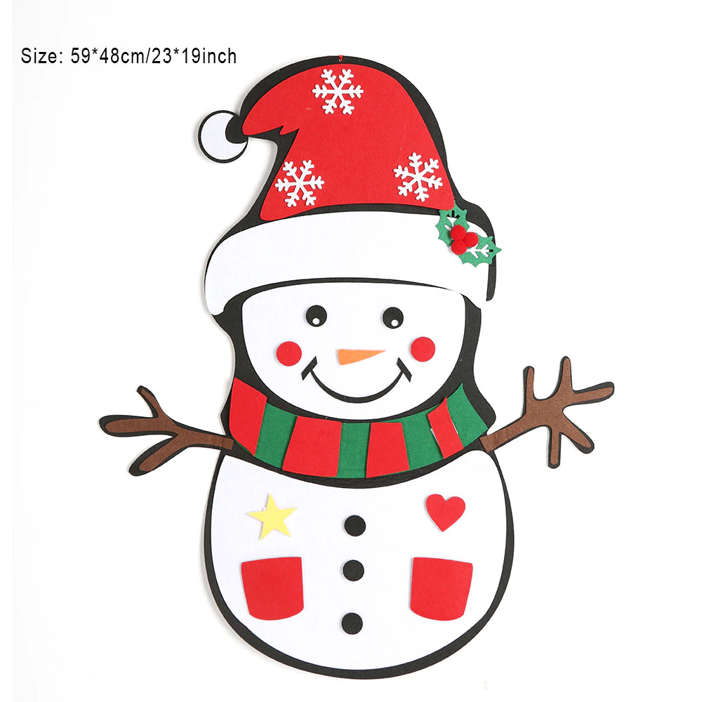 MONTESSORI CHILDREN’S FELT CHRISTMAS TREE