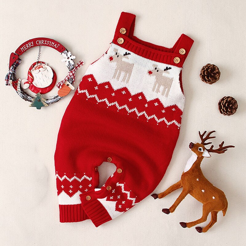 BARBOTEUSE COMBINAISON NOËL TRICOT
