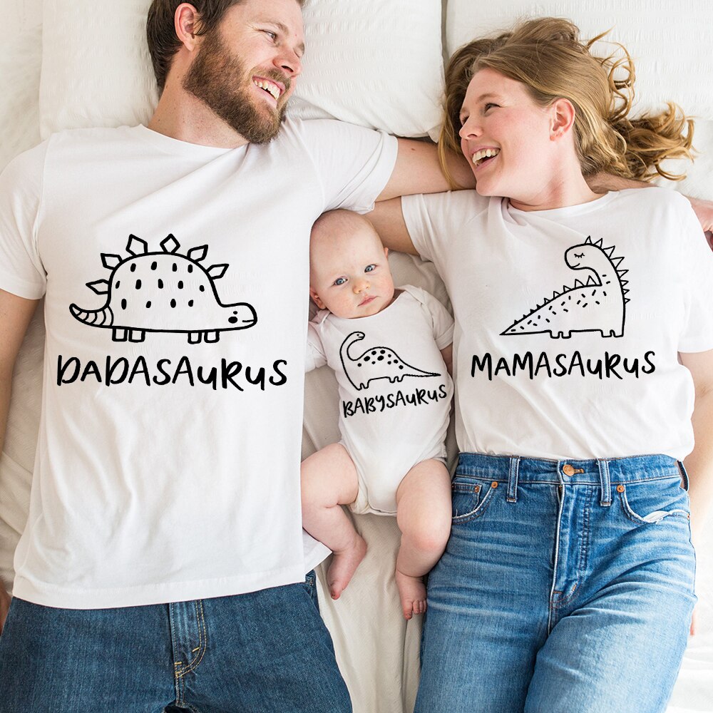 DINOSAURUS FAMILY TSHIRT SET