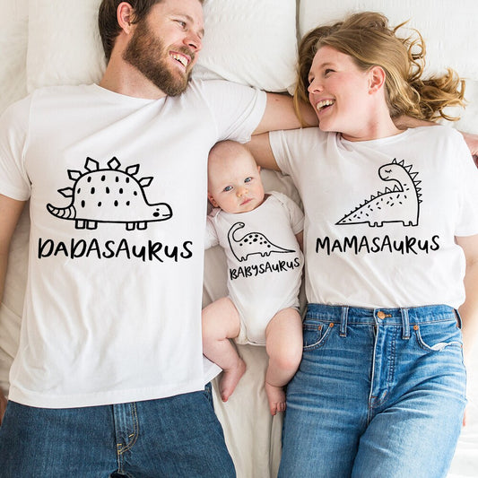 DINOSAURUS FAMILY TSHIRT SET