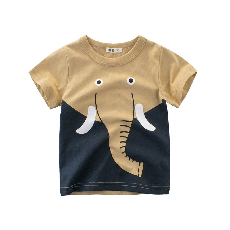 TSHIRT ENFANT ANIMAUX 3D