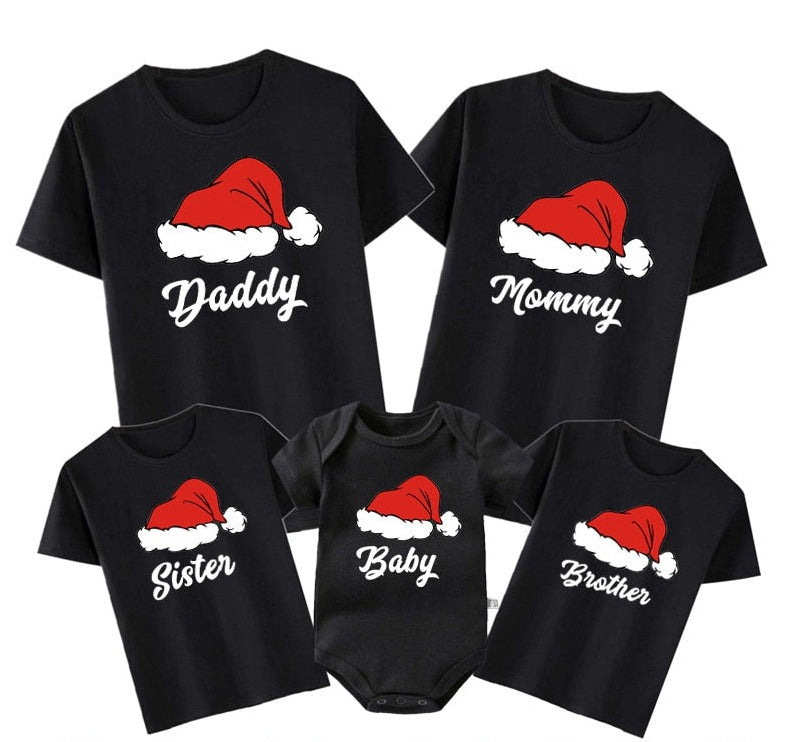 ENSEMBLE TSHIRT NOËL FAMILLE À COMPOSER