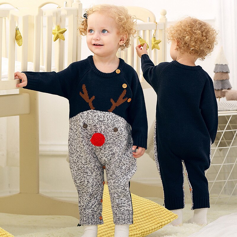 BARBOTEUSE COMBINAISON NOËL TRICOT