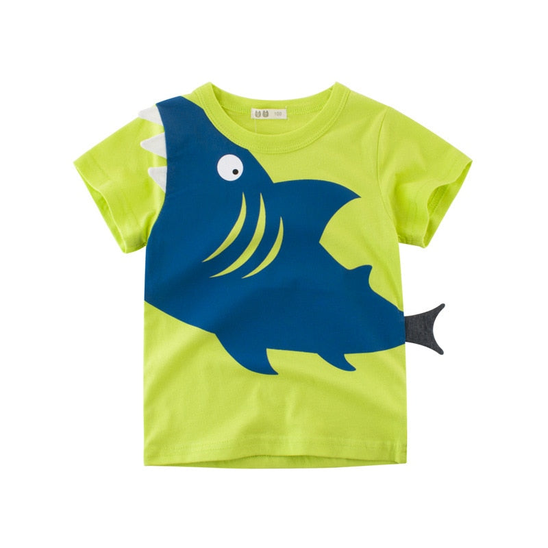 TSHIRT ENFANT ANIMAUX 3D