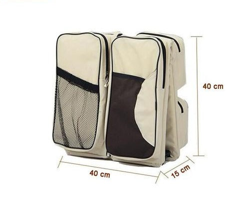 3 IN 1 BABY BAG: TRAVEL COT + CHANGING TABLE