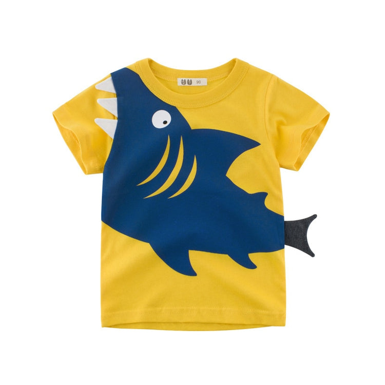 TSHIRT ENFANT ANIMAUX 3D