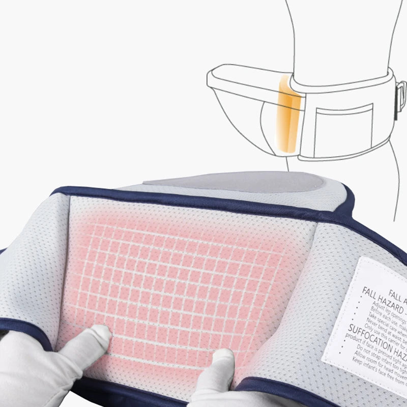 ASSISE DE PORTAGE ERGONOMIQUE - SÉCURITÉ & CONFORT