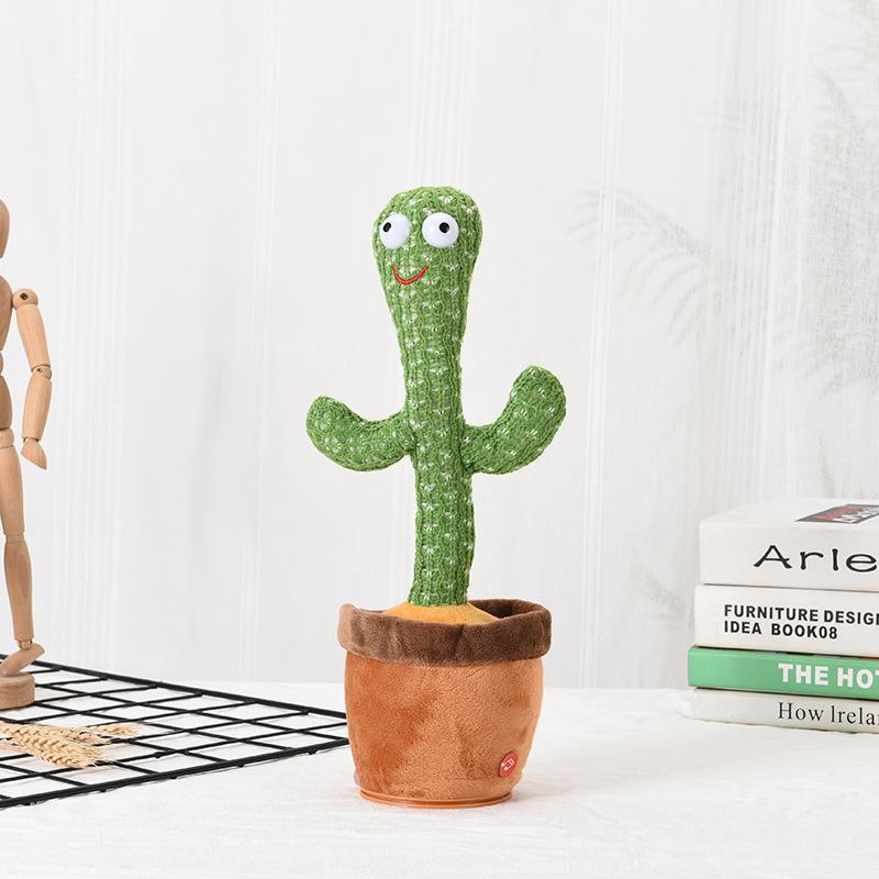 CACTUS PERROQUET INTERACTIF - DANSE ET CHANTE