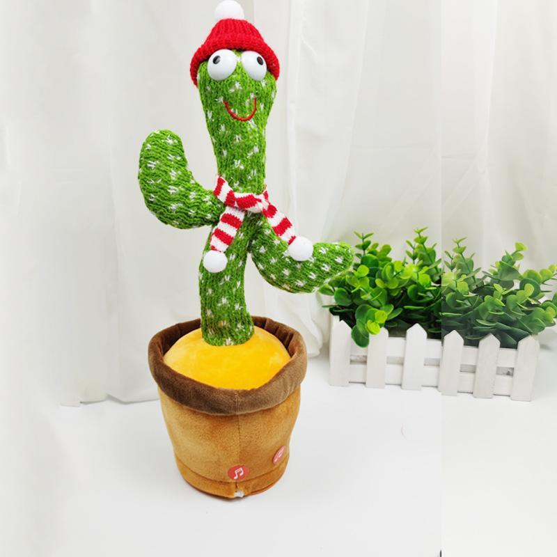 CACTUS PERROQUET INTERACTIF - DANSE ET CHANTE