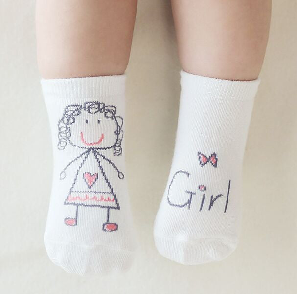 BABY DESIGNER COTTON SOCKS