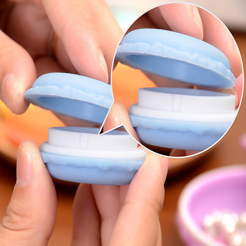SMALL MACARON SHAPE STORAGE BOX