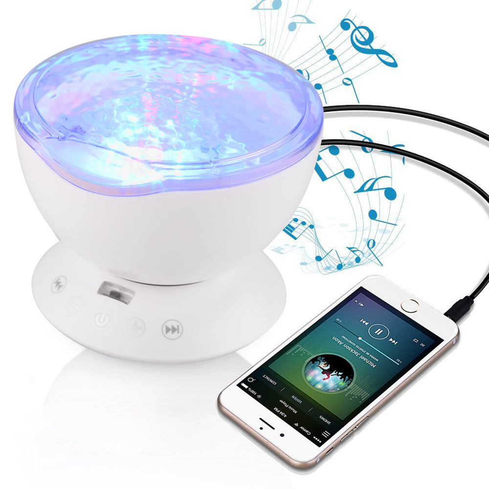 NIGHT LAMP - OCEAN WAVES PROJECTOR