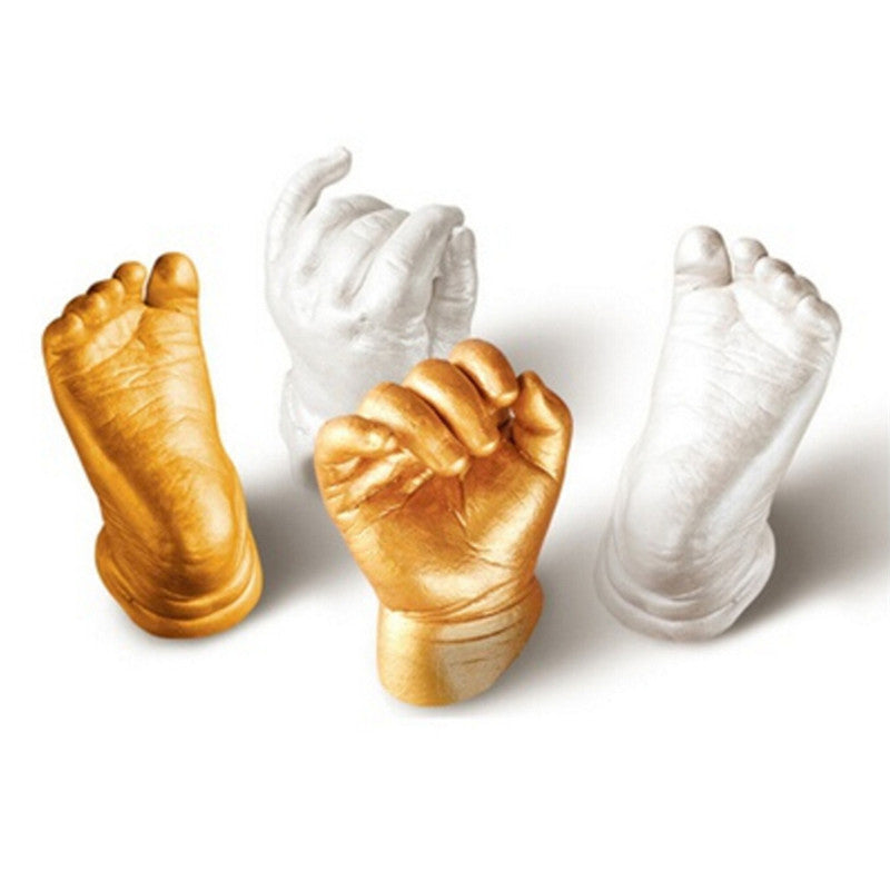 KIT MOULAGE EMPREINTE 3D BÉBÉ PIEDS MAINS