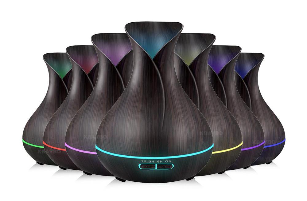 LARGE WOOD ESSENTIAL OIL DIFFUSER 500ML
