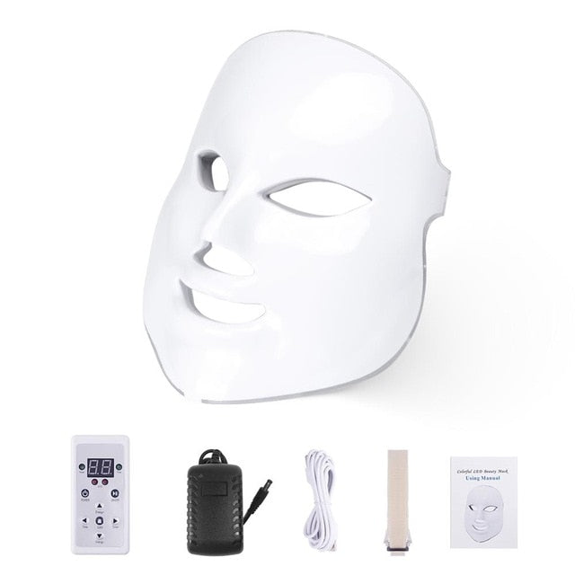 LED FACE CARE MASK - LIGHT THERAPY