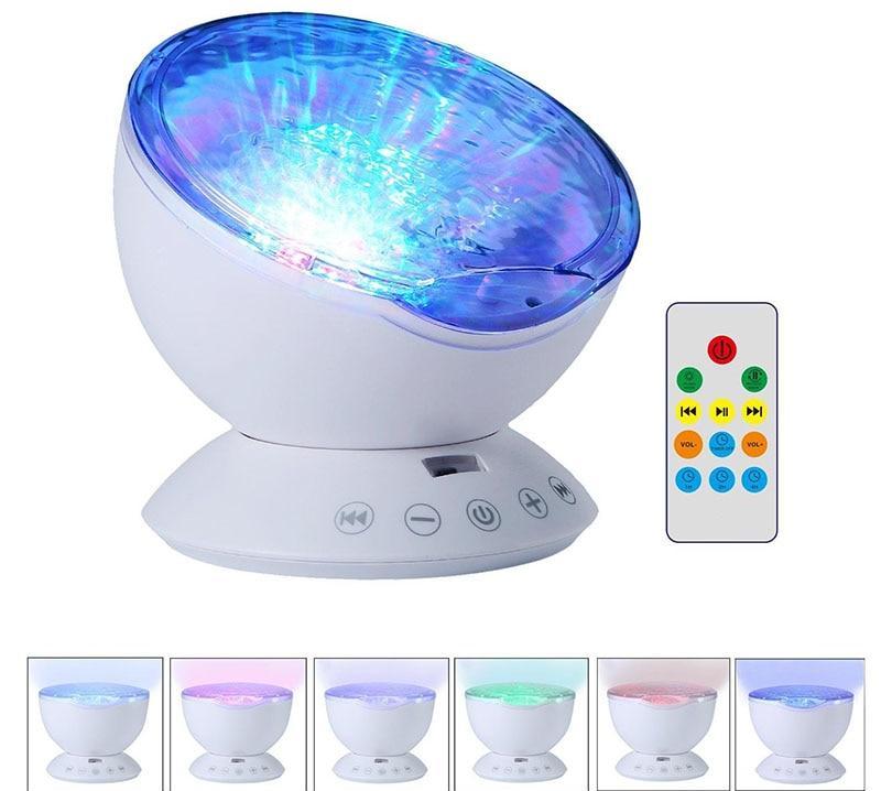 NIGHT LAMP - OCEAN WAVES PROJECTOR