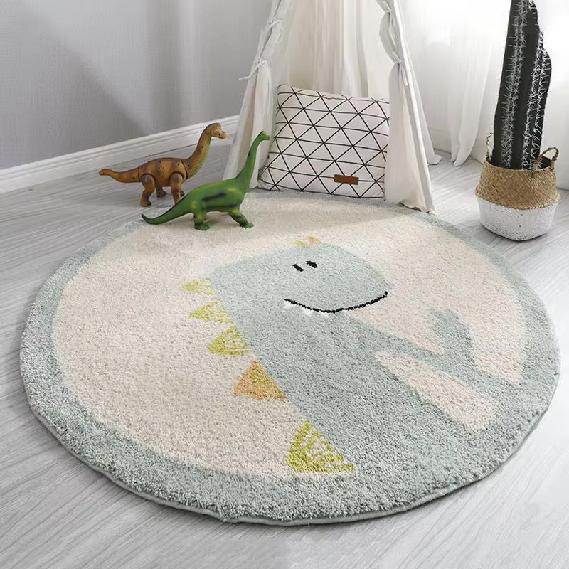 TAPIS ANIMAUX ÉVEIL ET JEU - ROND OU LONG