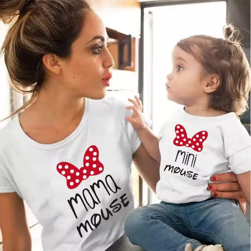 TSHIRT ENSEMBLE DUO MAMAN/FILLE