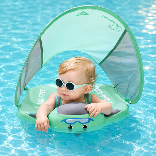 BOUÉE BÉBÉ INCREVABLE À PARE-SOLEIL ANTI UV