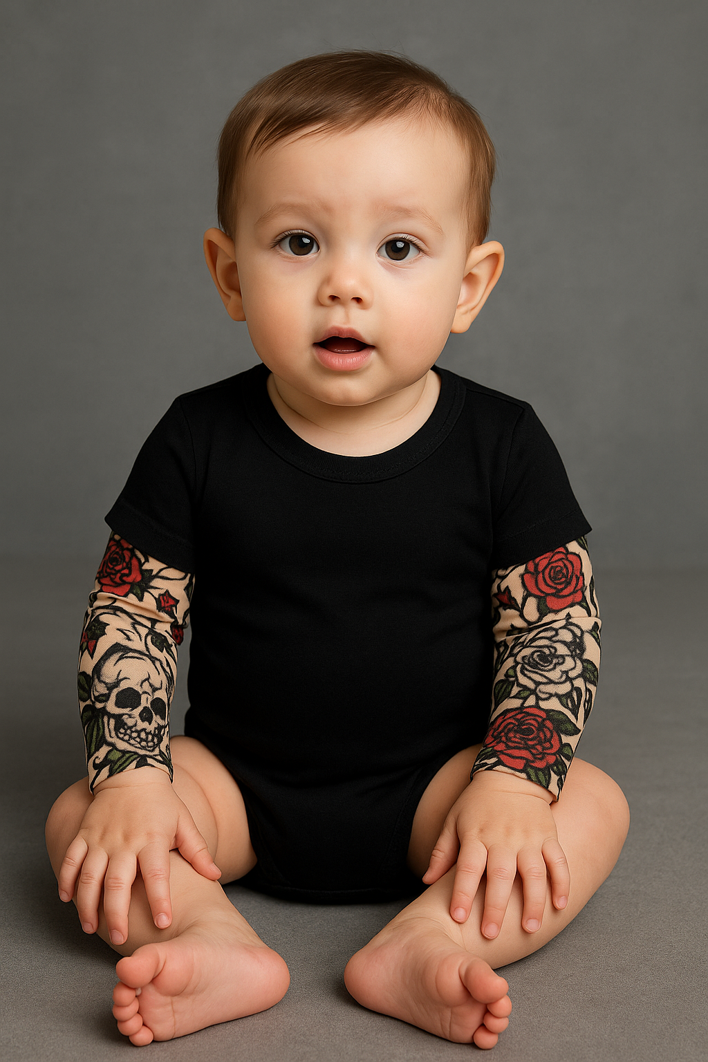 BODY BÉBÉ & TSHIRT ENFANT - EFFET FAUX TATOUAGE 3D