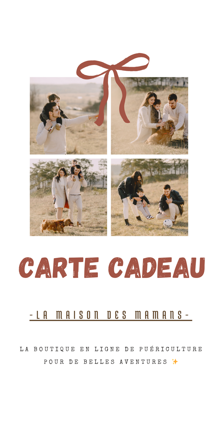 E-CARTE CADEAU / MONTANT AU CHOIX