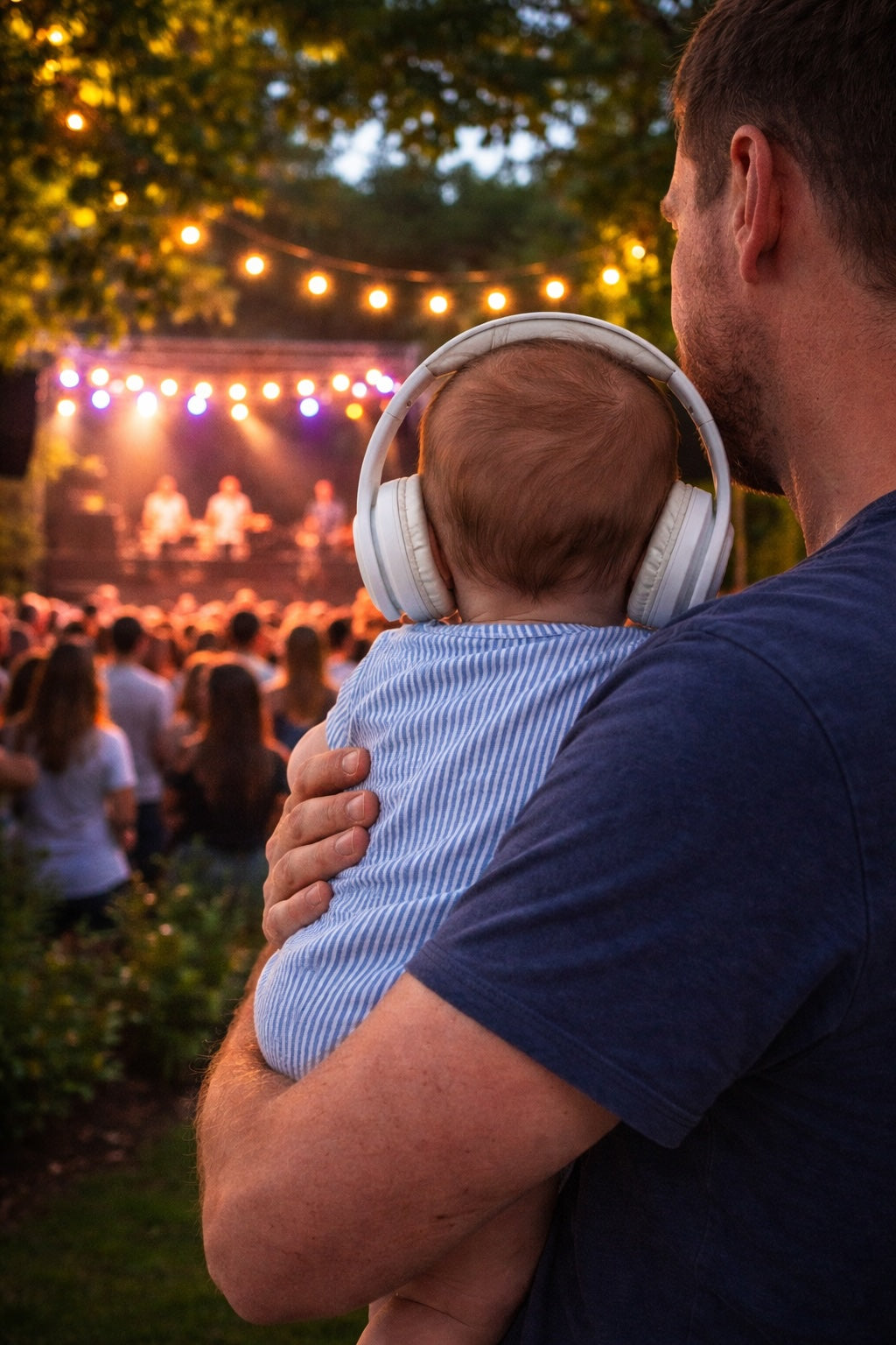 CASQUE ANTI BRUIT BÉBÉ AJUSTABLE - 1 MOIS/4 ANS