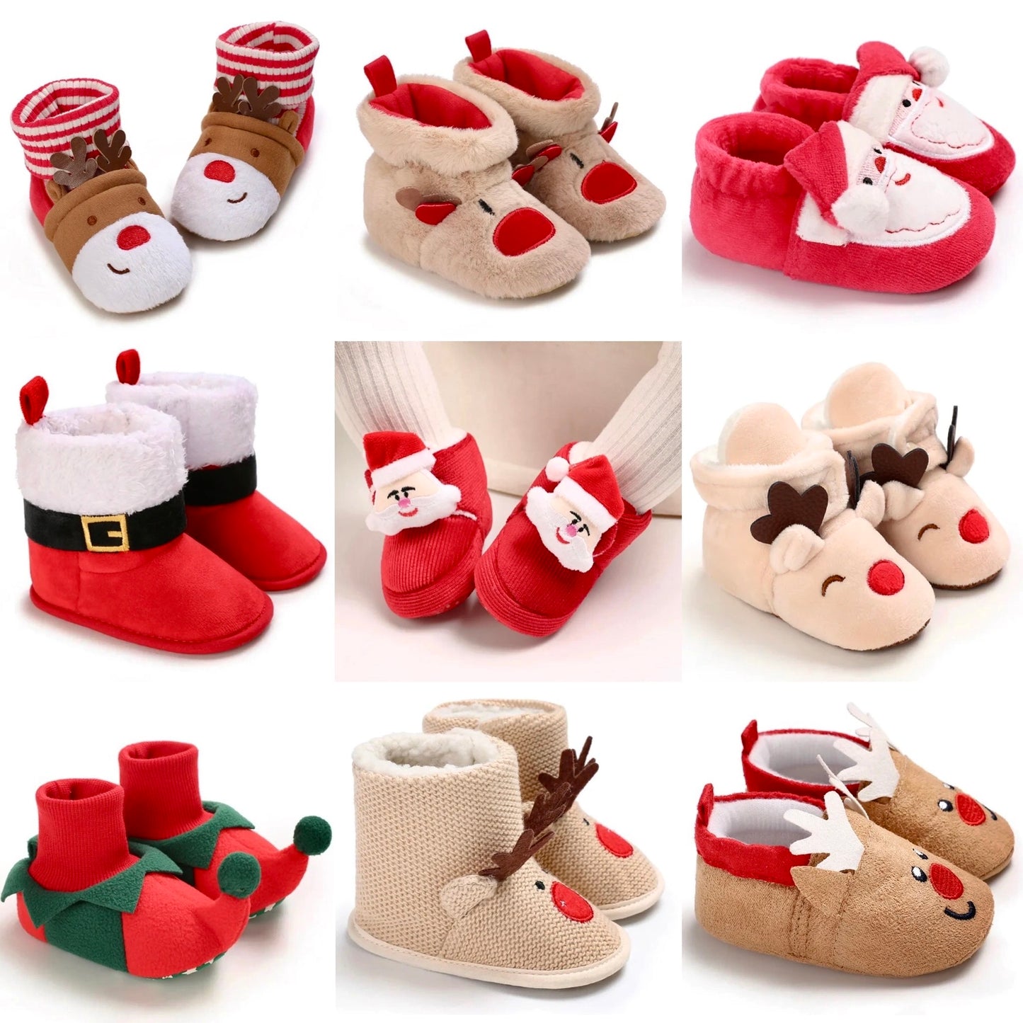 CHAUSSONS NOËL BÉBÉ