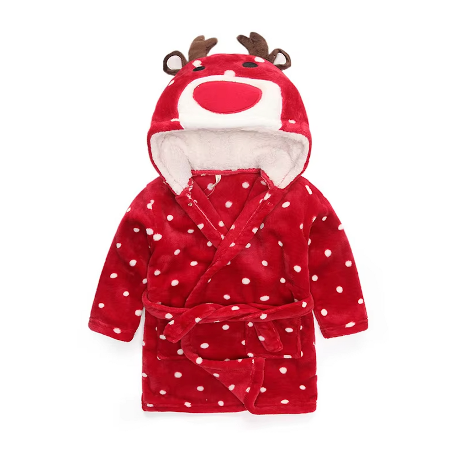 PEIGNOIR/ROBE DE CHAMBRE POLAIRE ENFANT ANIMAUX