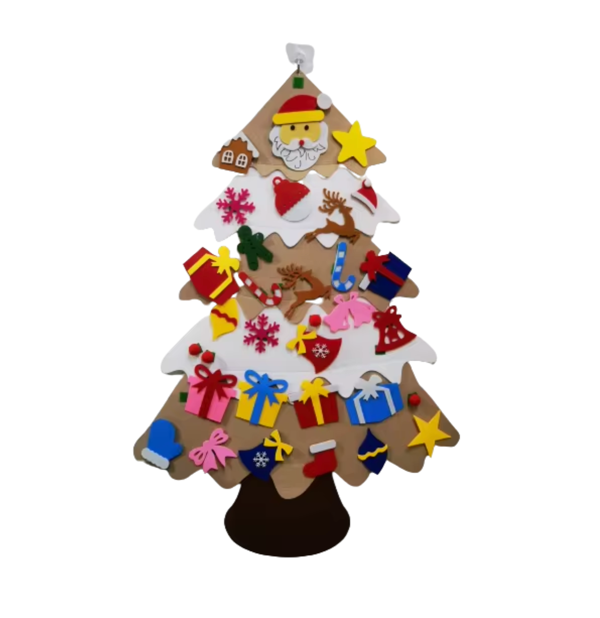 MONTESSORI CHILDREN’S FELT CHRISTMAS TREE 