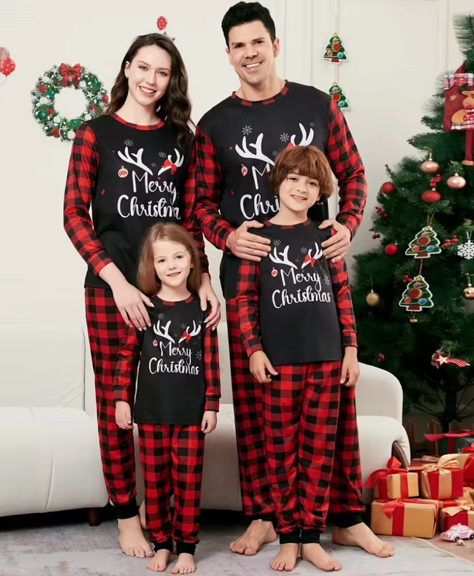 ENSEMBLE PYJAMA DE NOËL ASSORTI FAMILLE