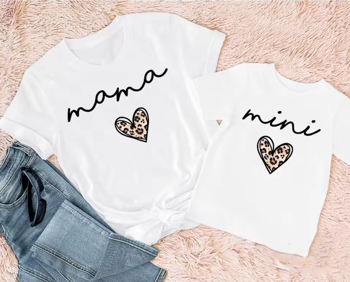 TSHIRT MOTHER/DAUGHTER DUO SET 