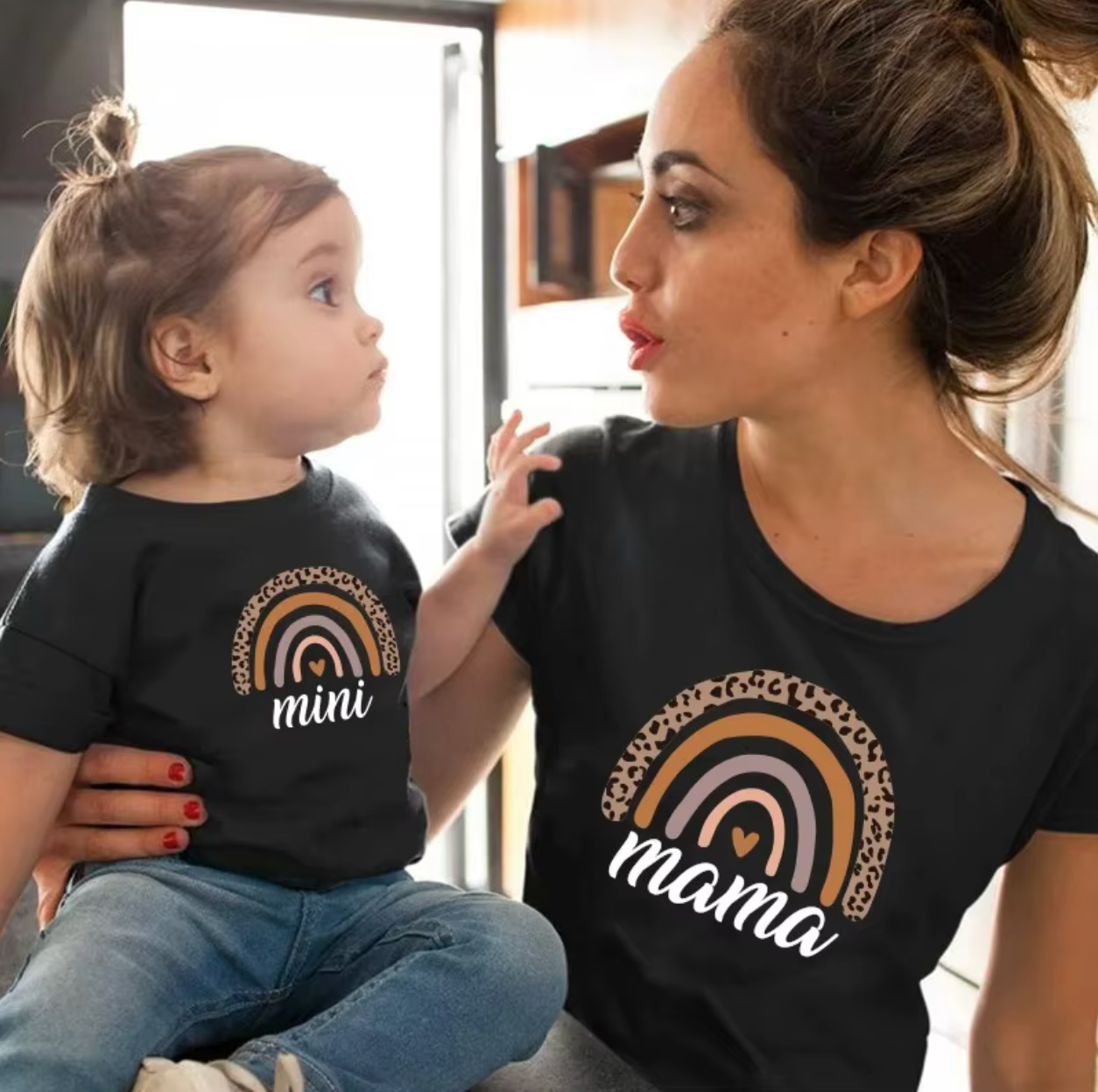 TSHIRT ENSEMBLE DUO MAMAN/FILLE