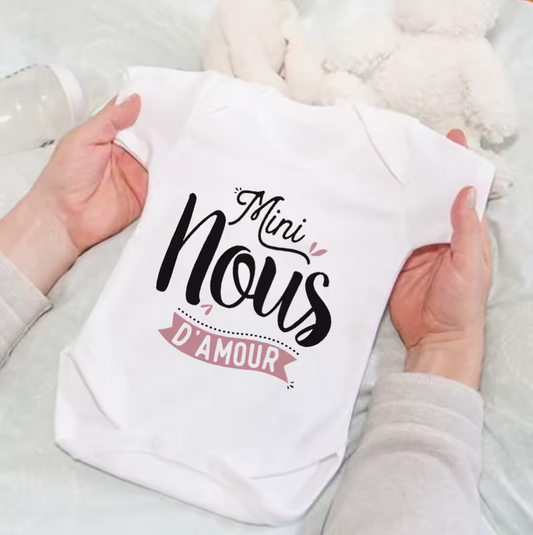 BODY BÉBÉ "MINI NOUS D'AMOUR"